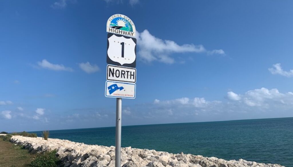 Scenic Highway 1 Sign
