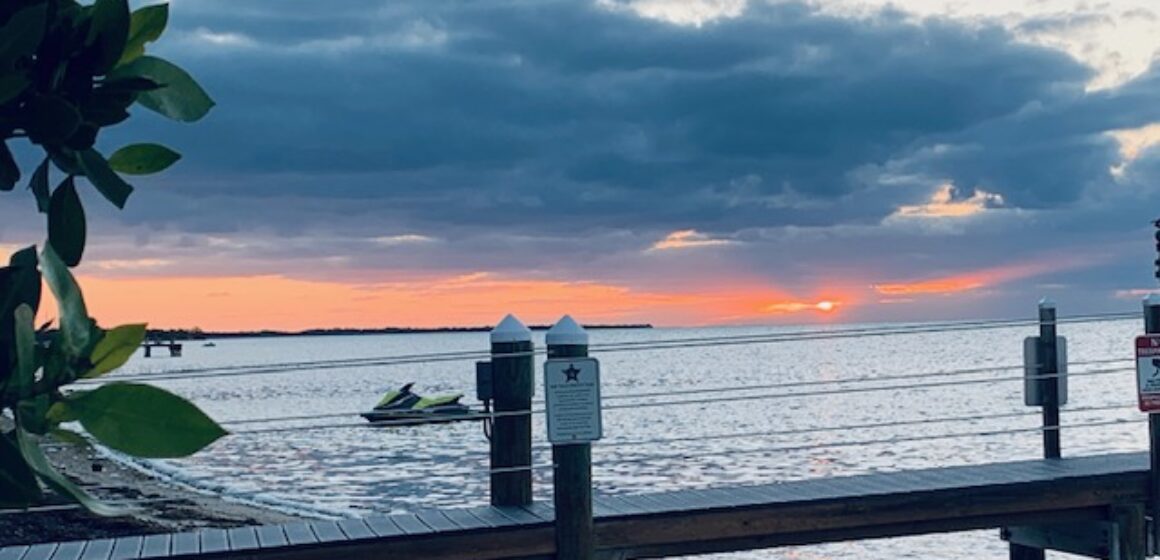 Sunrise at Outdoor Resorts Beach