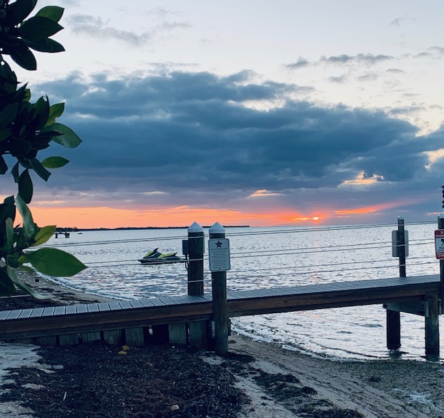 Sunrise at Outdoor Resorts Beach