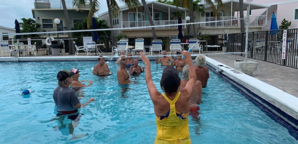 Pool Volleyball