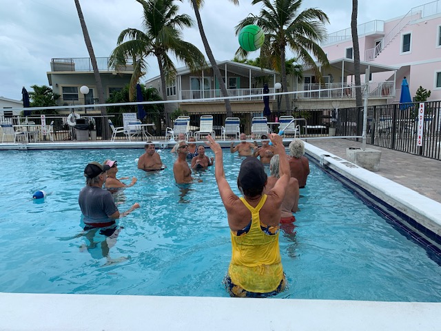 Pool Volleyball