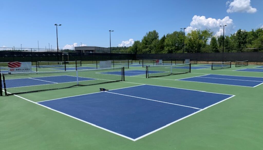 Calhoun Pickleball Courts Completed