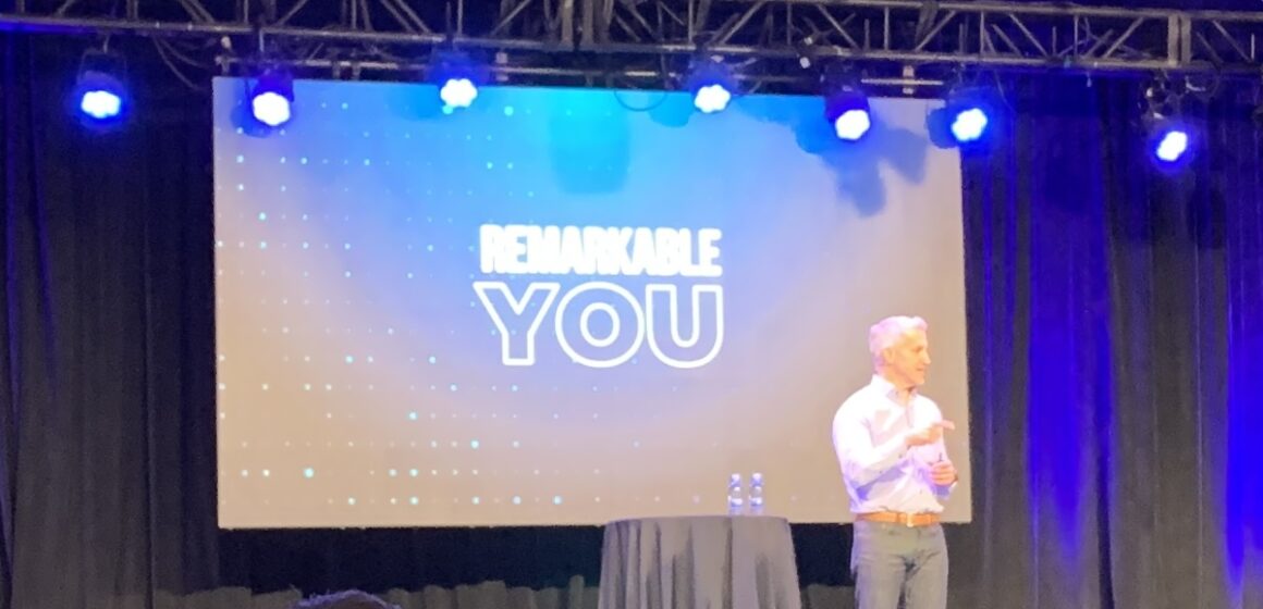 Jon Acuff on his own stage