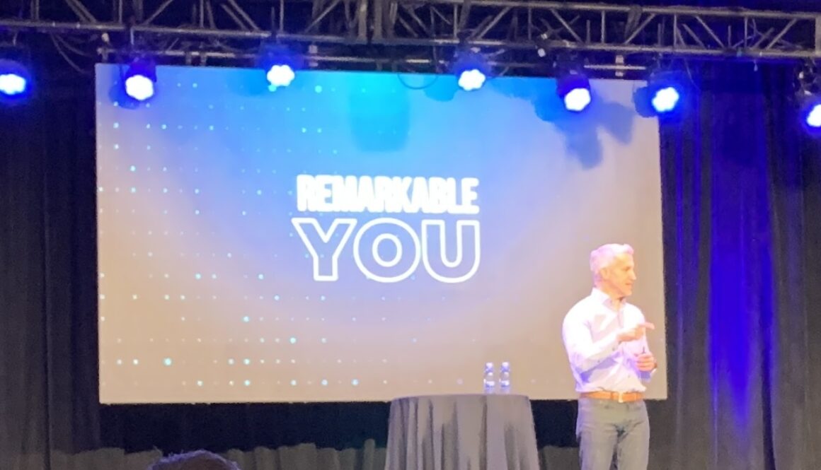 Jon Acuff on his own stage