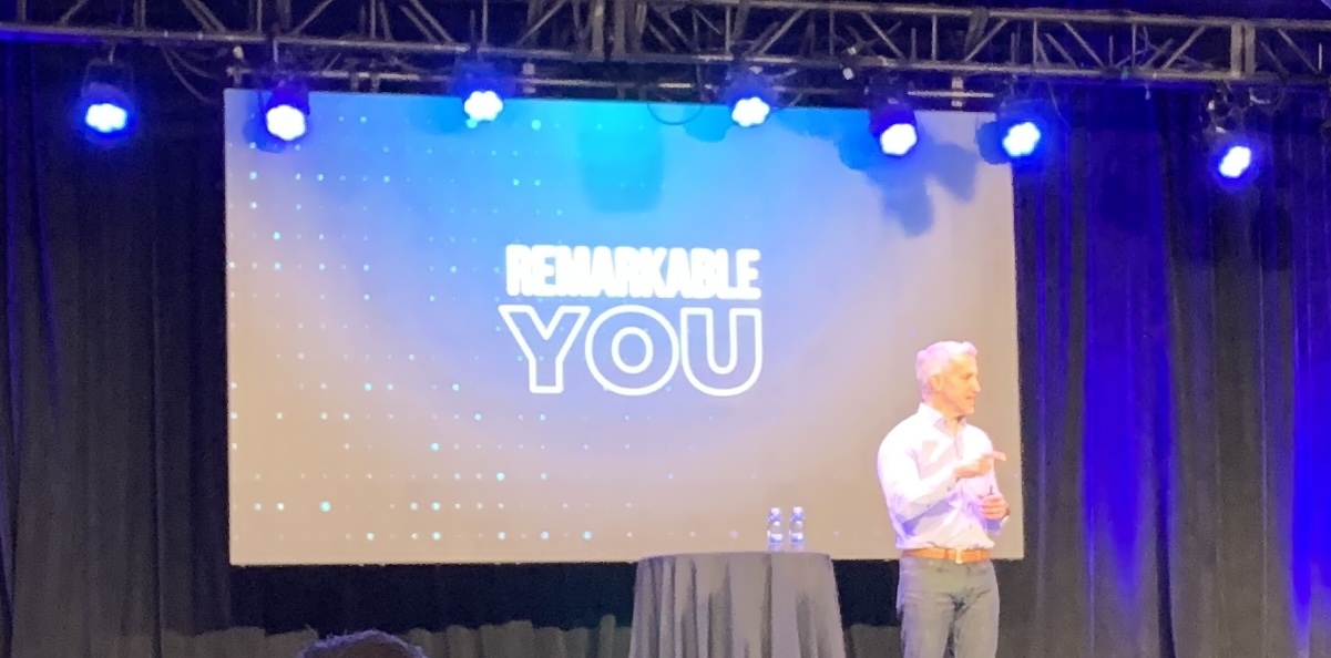 Jon Acuff on his own stage