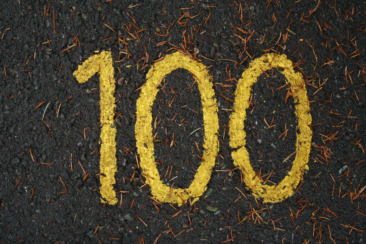 100